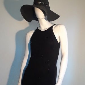 Scott McClintock black maxi dress